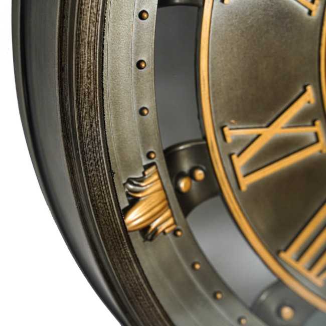 Orologio da Parete Ottone Anticato D.66 cm