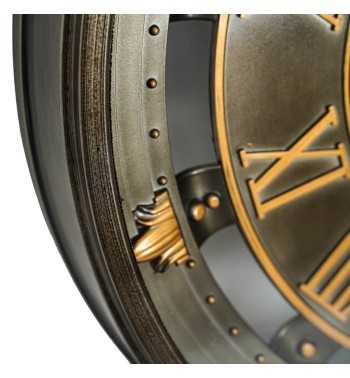 Orologio da Parete Ottone Anticato D.66 cm