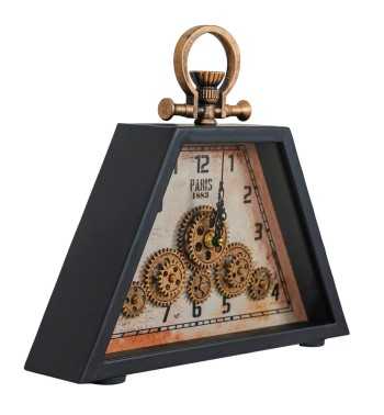 Orologio da Appoggio con Ingranaggi 36x8x42 cm