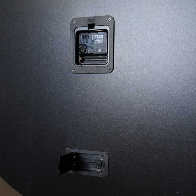 Orologio da Parete con Led e Ingranaggi D.120 cm