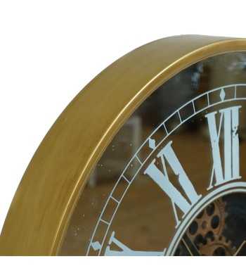 Orologio da Parete con Led e Ingranaggi D.60 cm