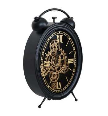 Orologio da Appoggio a Forma di Sveglia Vintage 40x25x8,5 cm