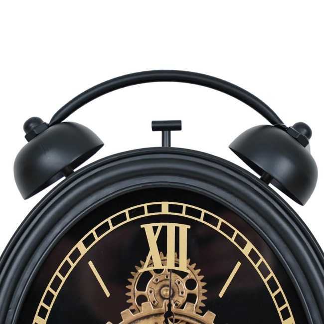 Orologio da Appoggio a Forma di Sveglia Vintage 40x25x8,5 cm