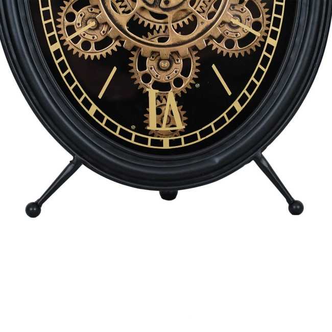 Orologio da Appoggio a Forma di Sveglia Vintage 40x25x8,5 cm