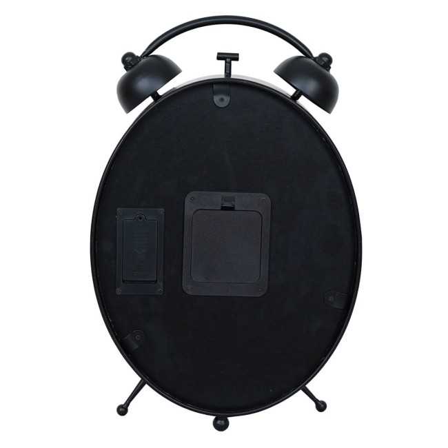 Orologio da Appoggio a Forma di Sveglia Vintage 40x25x8,5 cm