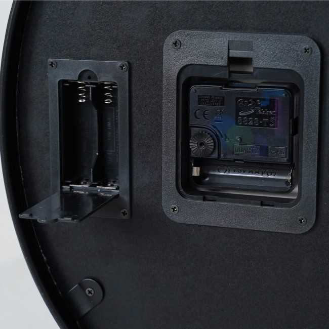 Orologio da Appoggio a Forma di Sveglia Vintage 40x25x8,5 cm