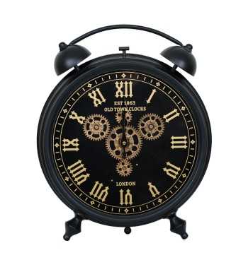 Orologio da Appoggio a Forma di Sveglia Vintage 36x8x45 cm