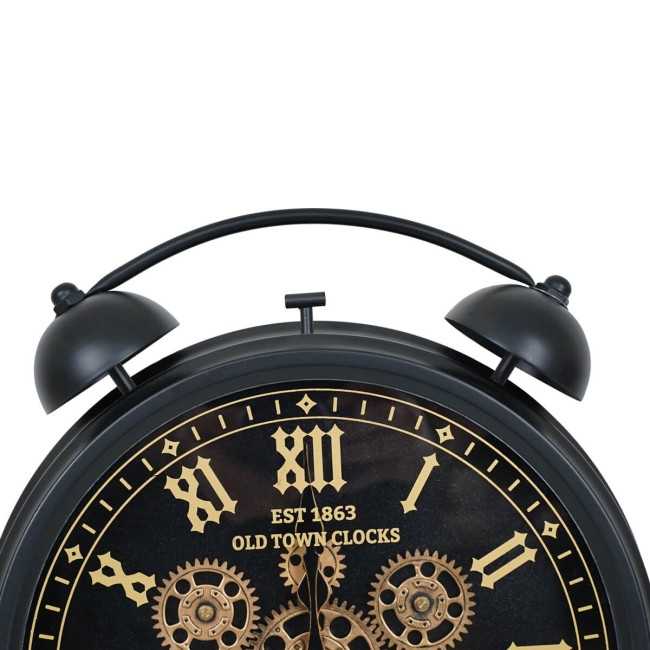 Orologio da Appoggio a Forma di Sveglia Vintage 36x8x45 cm