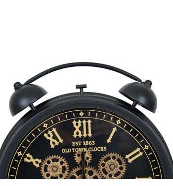 Orologio da Appoggio a Forma di Sveglia Vintage 36x8x45 cm