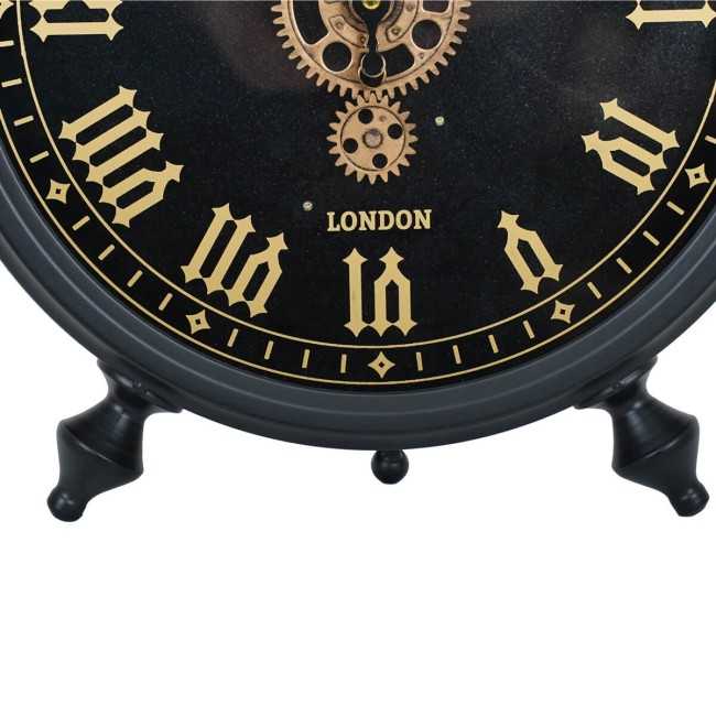 Orologio da Appoggio a Forma di Sveglia Vintage 36x8x45 cm