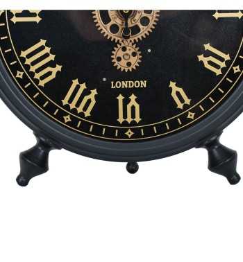 Orologio da Appoggio a Forma di Sveglia Vintage 36x8x45 cm