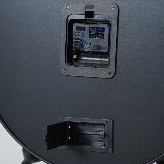 Orologio da Appoggio a Forma di Sveglia Vintage 36x8x45 cm