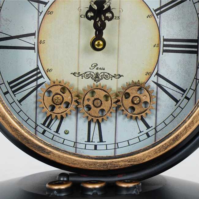 Orologio da Appoggio con Tromba 22,5x23,5xH.39 cm