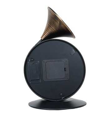 Orologio da Appoggio con Tromba 22,5x23,5xH.39 cm