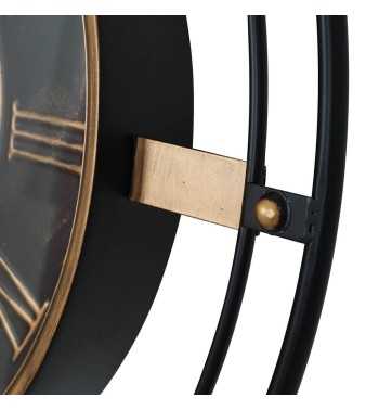 Orologio da Parete Nero e Oro D.90 cm