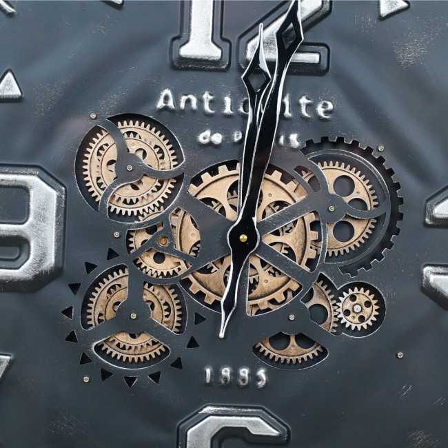 Orologio da Parete Effetto Legno D.64 cm