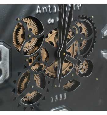 Orologio da Parete Effetto Legno D.64 cm