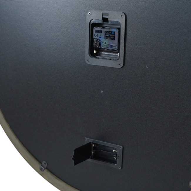 Orologio da Parete Effetto Legno D.64 cm