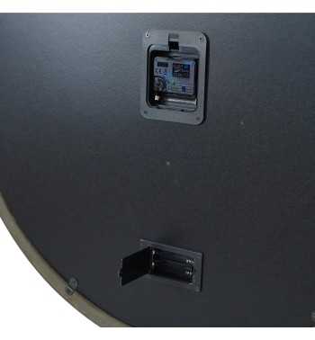 Orologio da Parete Effetto Legno D.64 cm