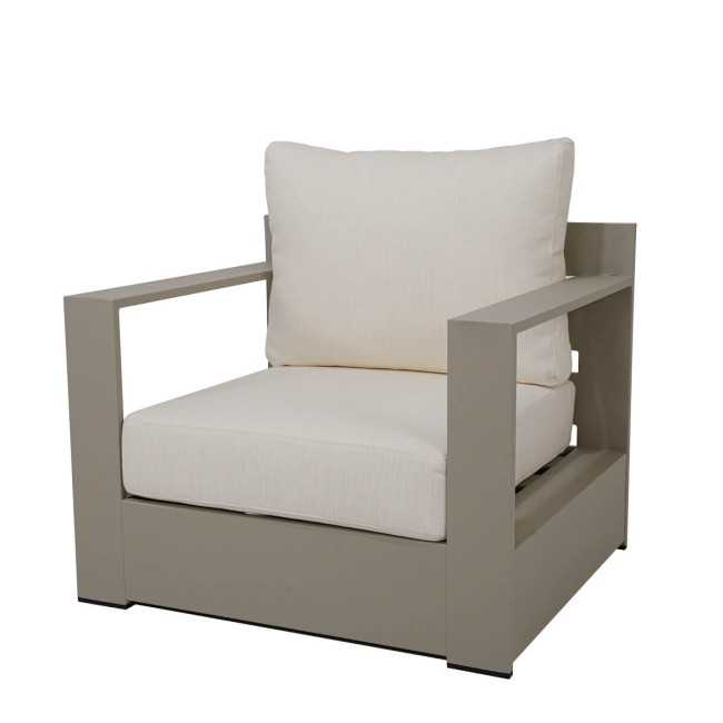 Set Divano da Giardino in Alluminio, 5/6 Persone - Edinburgh