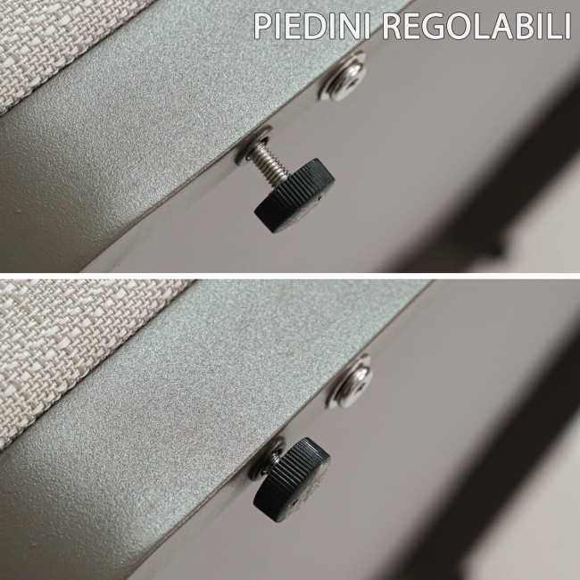 Set Divano da Giardino in Alluminio, 5/6 Persone - Liverpool