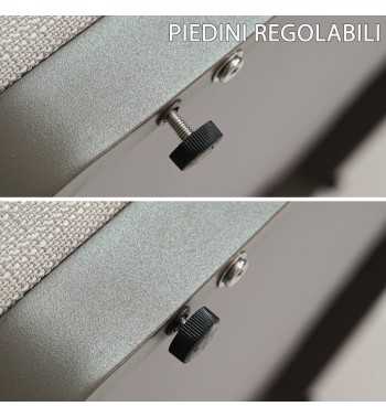 Set Divano da Giardino in Alluminio, 5/6 Persone - Liverpool