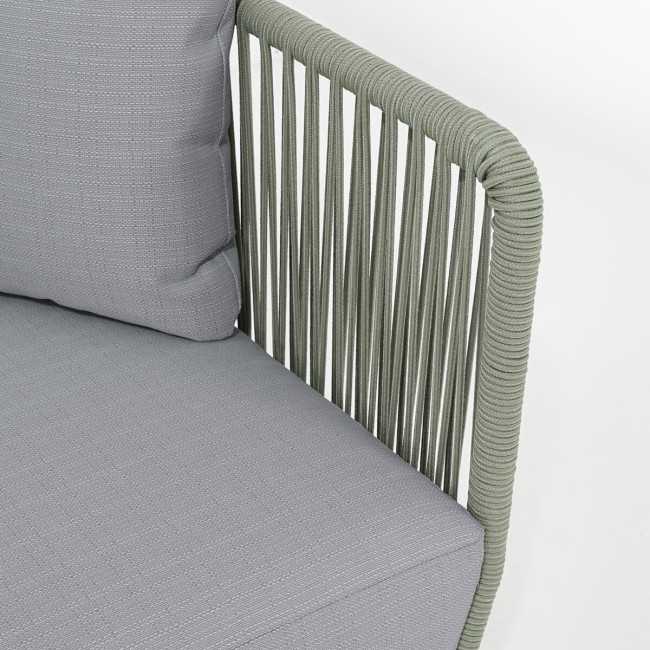 Set Divano da Giardino in Alluminio, 5/6 Persone - Liverpool