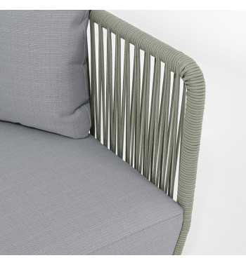 Set Divano da Giardino in Alluminio, 5/6 Persone - Liverpool