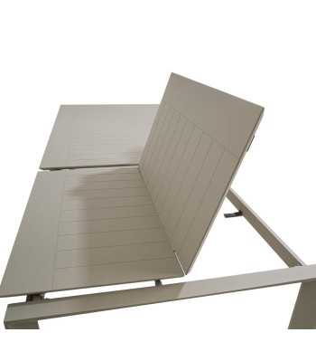 Set Tavolo Allungabile e Sedie da Giardino in Alluminio, 6/8 Persone - Glasgow