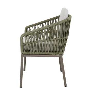 Set Tavolo e Sedie da Giardino, 6 Persone - London