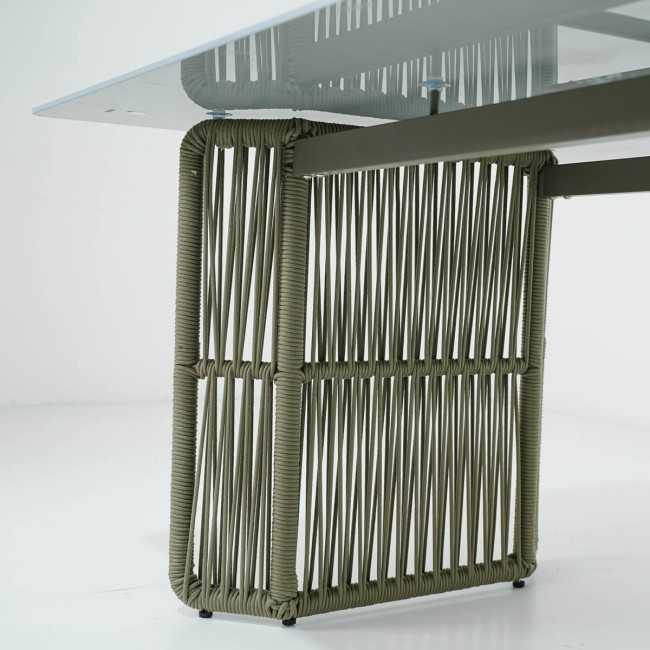 Set Tavolo e Sedie da Giardino, 6 Persone - London