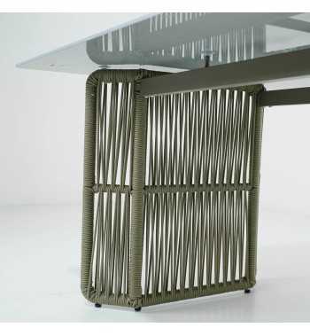 Set Tavolo e Sedie da Giardino, 6 Persone - London