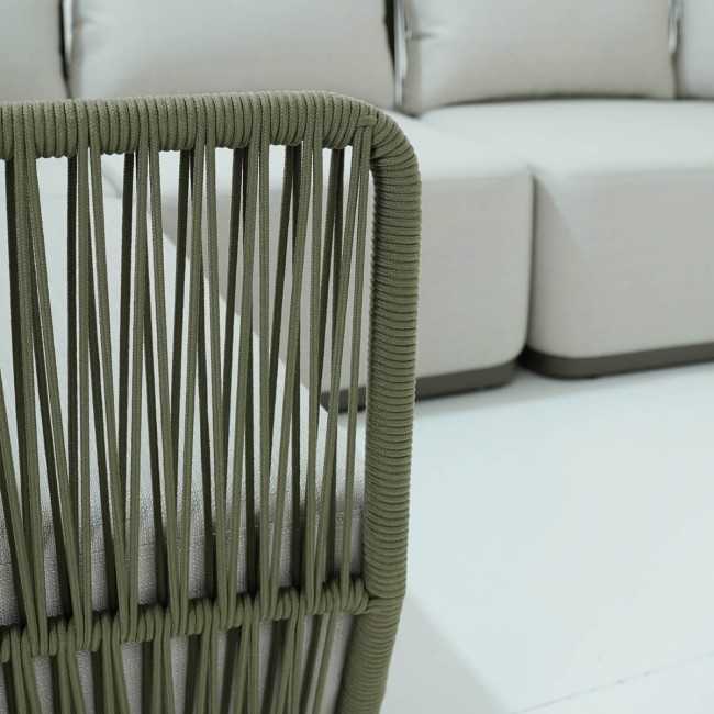 Set Divano Angolare Modulabile da Giardino - Manchester