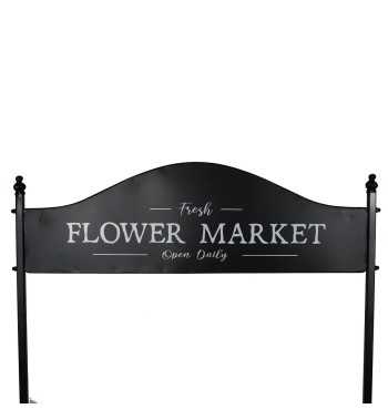 Espositore Bicicletta in Ferro e Legno di Abete 165x67,5xH.168 cm