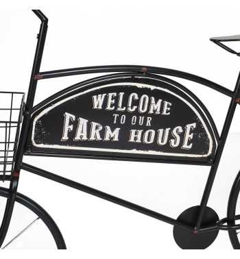 Bici con Cestini Espositori in Ferro 134x32xH.85 cm