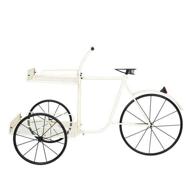 Bici con Cestini Espositori in Ferro 137x58xH.86 cm