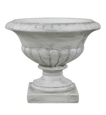 Vaso Decorativo in Vetroresina Effetto Pietra, per Interni ed Esterni