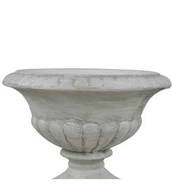 Vaso Decorativo in Vetroresina Effetto Pietra, per Interni ed Esterni