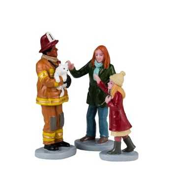 Fireman To The Rescue - Lemax 42325