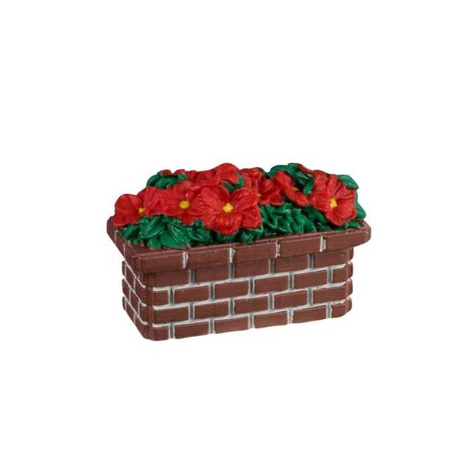 Poinsettia Planter - Lemax 44336