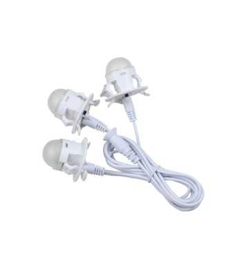 Three LED Light String, Type-L To 3 Moonlander - Lemax 44342