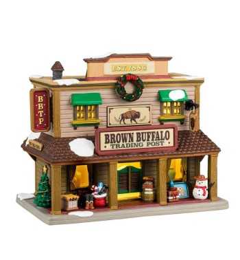 Brown Buffalo Trading Post - Lemax 45230