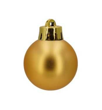 Palle di Natale in Plastica Opache D.3 cm Confezione da 36 Pz