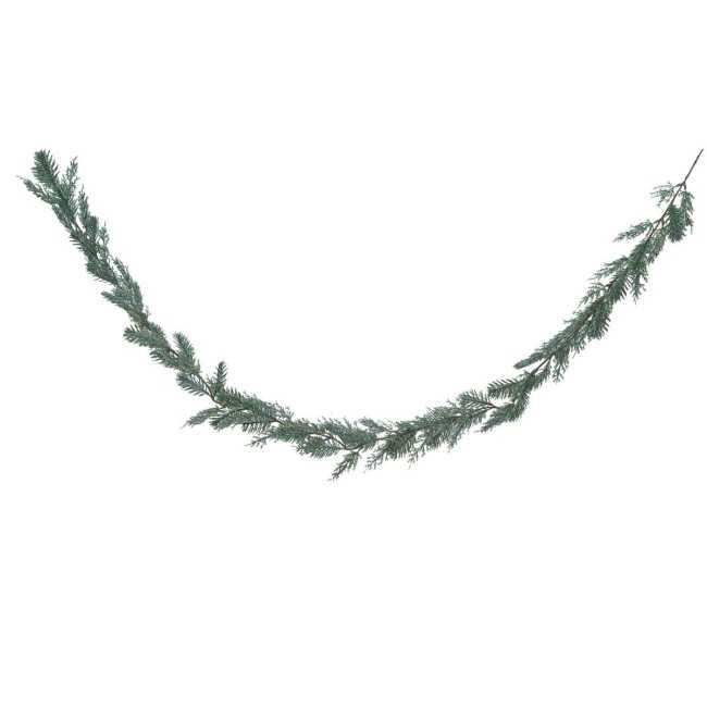 Tralcio Natalizio Innevato 182 cm in PE