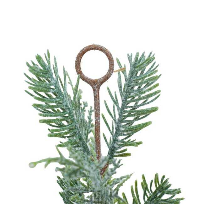 Tralcio Natalizio Innevato 182 cm in PE