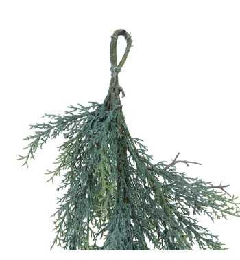 Tralcio Natalizio Innevato 195 cm in PE