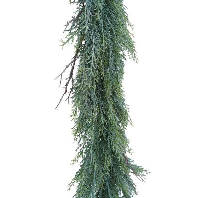 Tralcio Natalizio Innevato 195 cm in PE