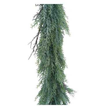 Tralcio Natalizio Innevato 195 cm in PE