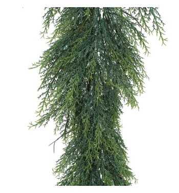 Tralcio Natalizio Verde 185 cm in PE