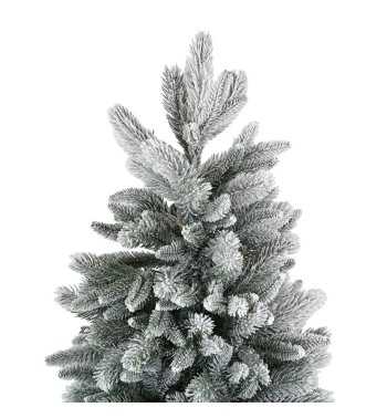 Albero di Natale Innevato in Pe+Pvc H.150/300 cm Apertura ad Ombrello - Panormo Snow